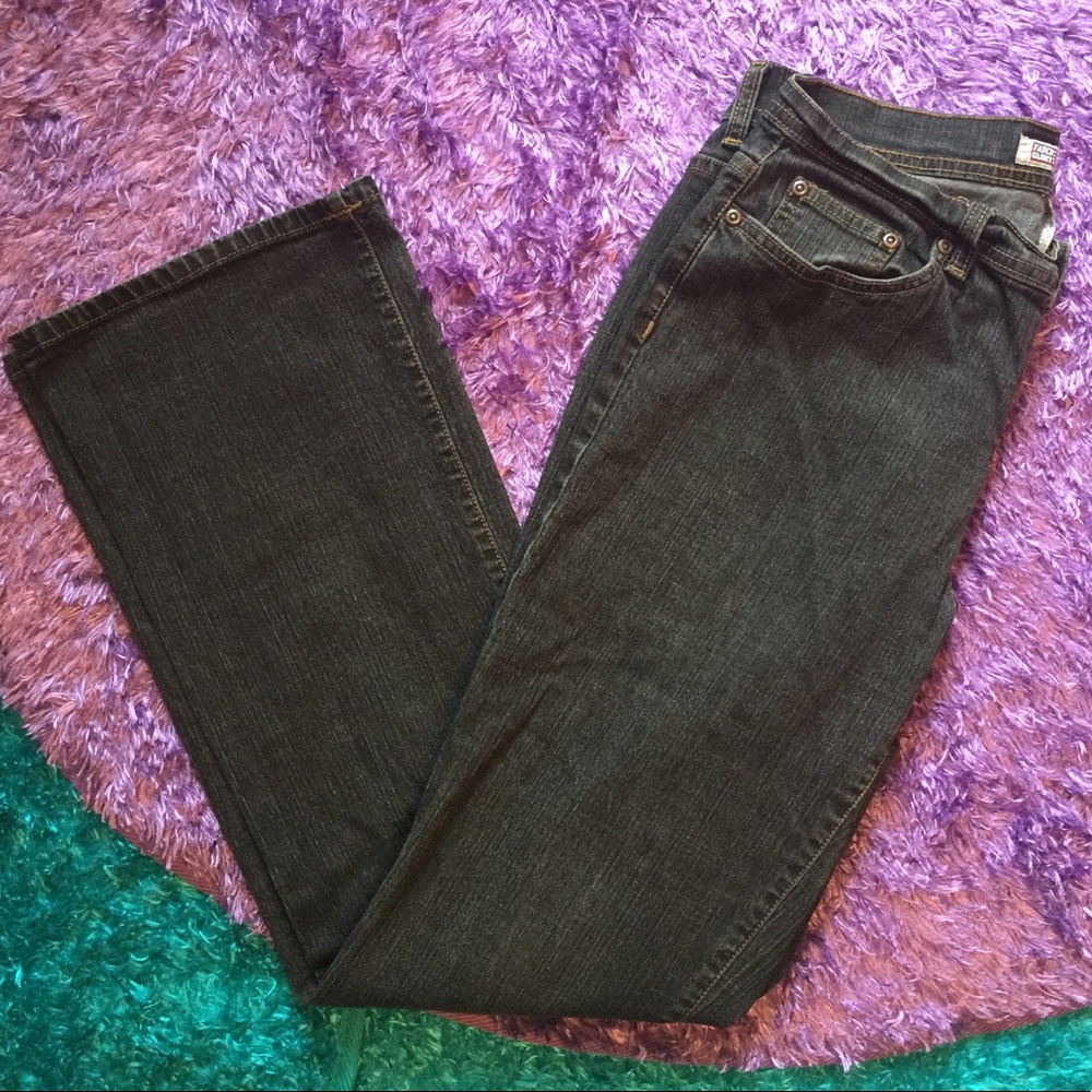 Faded Glory Stretch black denim jeans